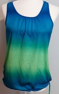 Danskin Now Loose Fit Sleeveless Dr*More Blouse